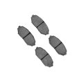 Disc Brake Pads For Mazda Miata 1990 1991 1992 1993 Front Set Of 4 0 57 In Inner Pad Thickness 4 Hybridynamic Series Alx Pau Df 