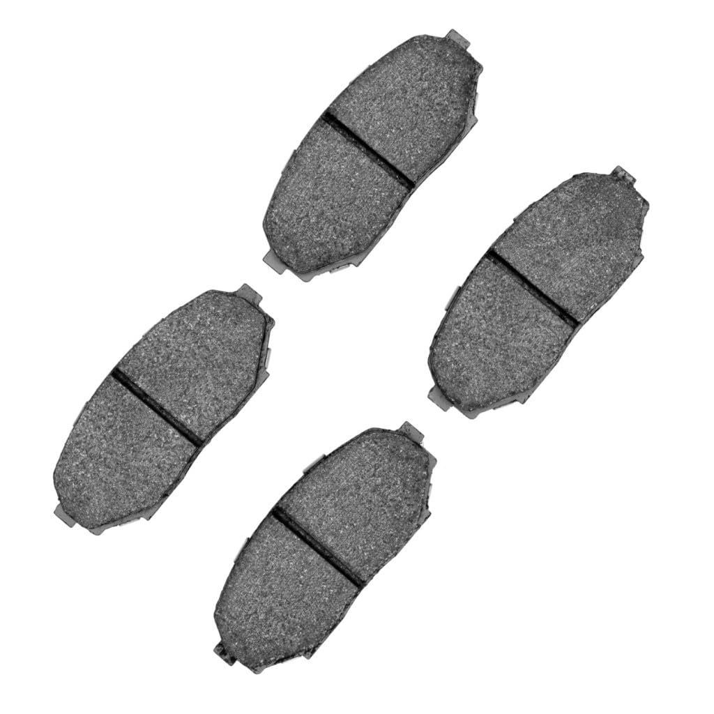 Disc Brake Pads For Mazda Miata 1990 1991 1992 1993 Front Set Of 4 0 57 In Inner Pad Thickness 4 Hybridynamic Series Alx Pau Df