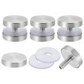 4 Pcs Sign Standoff Screws 1x0 8 In Stainless Steel Nail Advertising Glass For Acrylic Frame Board Connect And Fix Brushed 