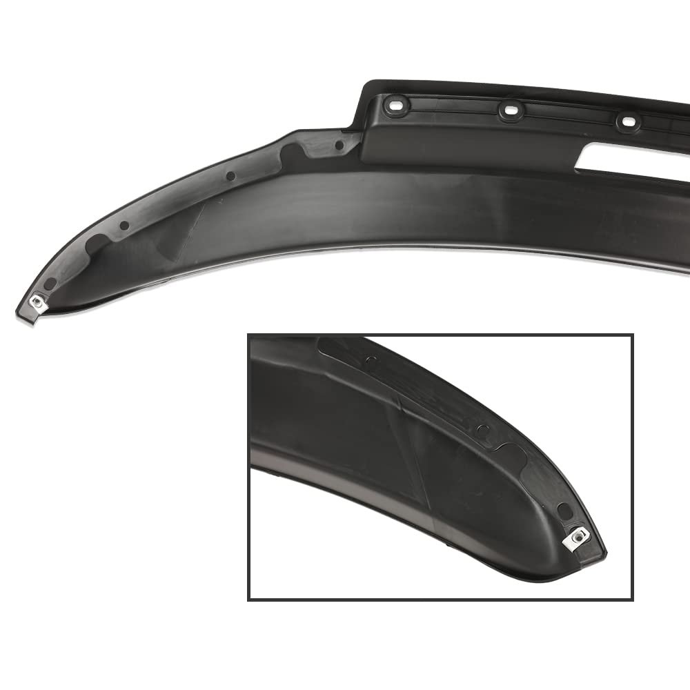 Front Bumper Air Deflector Valance For Dodge Ram 2500 3500 2013 2014 2015 2016 2017 2018 Textured Black Fits Models Without Off