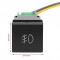 Fog Light Switch 4-pole 12v Push Button Front Plastic Replacement Fit For Camry Auris
