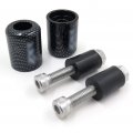 Xkh- Bar Ends Rubber Sliders Compatible With Kawasaki Ninja 500r Ex500 650r Zx600 Zx6 636 Zx6rr B078h2g94v