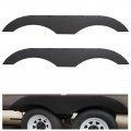 Jmtaat New Pair Left Right Tandem Trailer Fender Skirt For Rv Campers And Trailers Black 