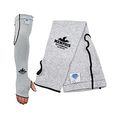 Mcr Safety 9318d10t Memphis 10 Gauge Dyneema Sleeve With Thumb-slot Gray 18-inch 