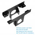 Uxcell 4pcs Corner Brackets 3-way T For X 4 Actual 3 5 Inch Post Bracket Patio Hardware Kit Black