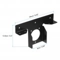 Uxcell 4pcs Corner Brackets 3-way T For X 4 Actual 3 5 Inch Post Bracket Patio Hardware Kit Black