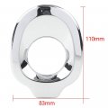 Newsmarts Ignition Key Accent Frame Fairing Decoration Chrome For Honda Goldwing Gl1800 2001 2002 2003 2004 2005