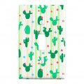 Cute Cactus With Flowers Pattern Plastic Wall Decor Toggle Light Switch Plate Cover 