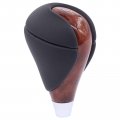 Walnut Wood Leather Gear Shift Knob 