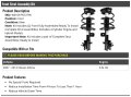 Front Strut And Coil Spring Assembly 2 Piece Kit For 2007-2012 Nissan Altima 3 5l V6 Excludes 4-cylinder Engine Hybrid Models