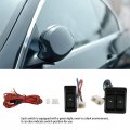 Universal Car Power Window Switch Interior And Exterior Modification 5pcs Electric Regulator Kits With Wiring Harness For 2