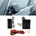 Universal Car Power Window Switch Interior And Exterior Modification 5pcs Electric Regulator Kits With Wiring Harness For 2