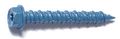 Star Drive Hex Washer Head Masonry Screws 1 4 In X 1-3 100 Pieces With Drill Bit Rust Resistant High Strength Concrete 