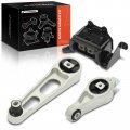 A-premium 3pcs Engine Motor Mount And Transmission Kit Compatible With Chrysler Pt Cruiser 2004 2005 2006 2 4l Turbocharged