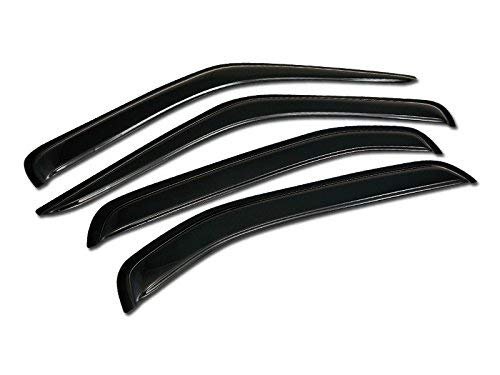 R L Racing Smoke Window Deflector Sun Rain Guards For 2000-2004 Nissan Xterra 4pc Set