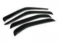 R L Racing Smoke Window Deflector Sun Rain Guards For 2000-2004 Nissan Xterra 4pc Set 