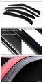 R L Racing Smoke Window Deflector Sun Rain Guards For 2000-2004 Nissan Xterra 4pc Set