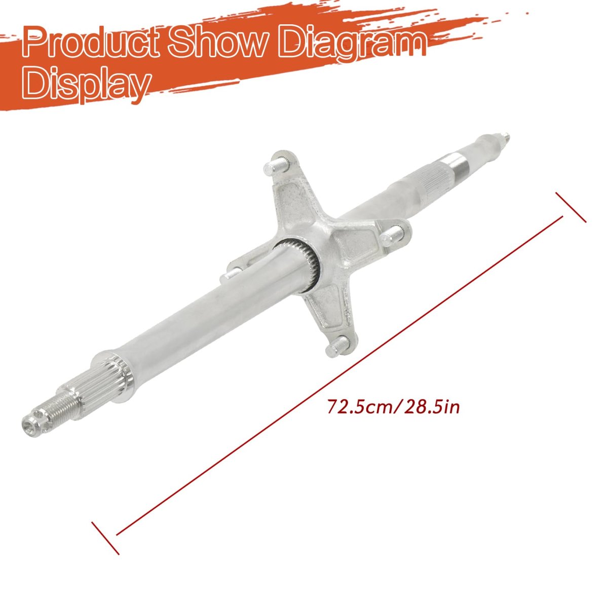 Rear Axle Shaft 42310-hf7-000 For Honda Sportrax 90 Trx90ex Trx90 Fits Models 1993 To 2008