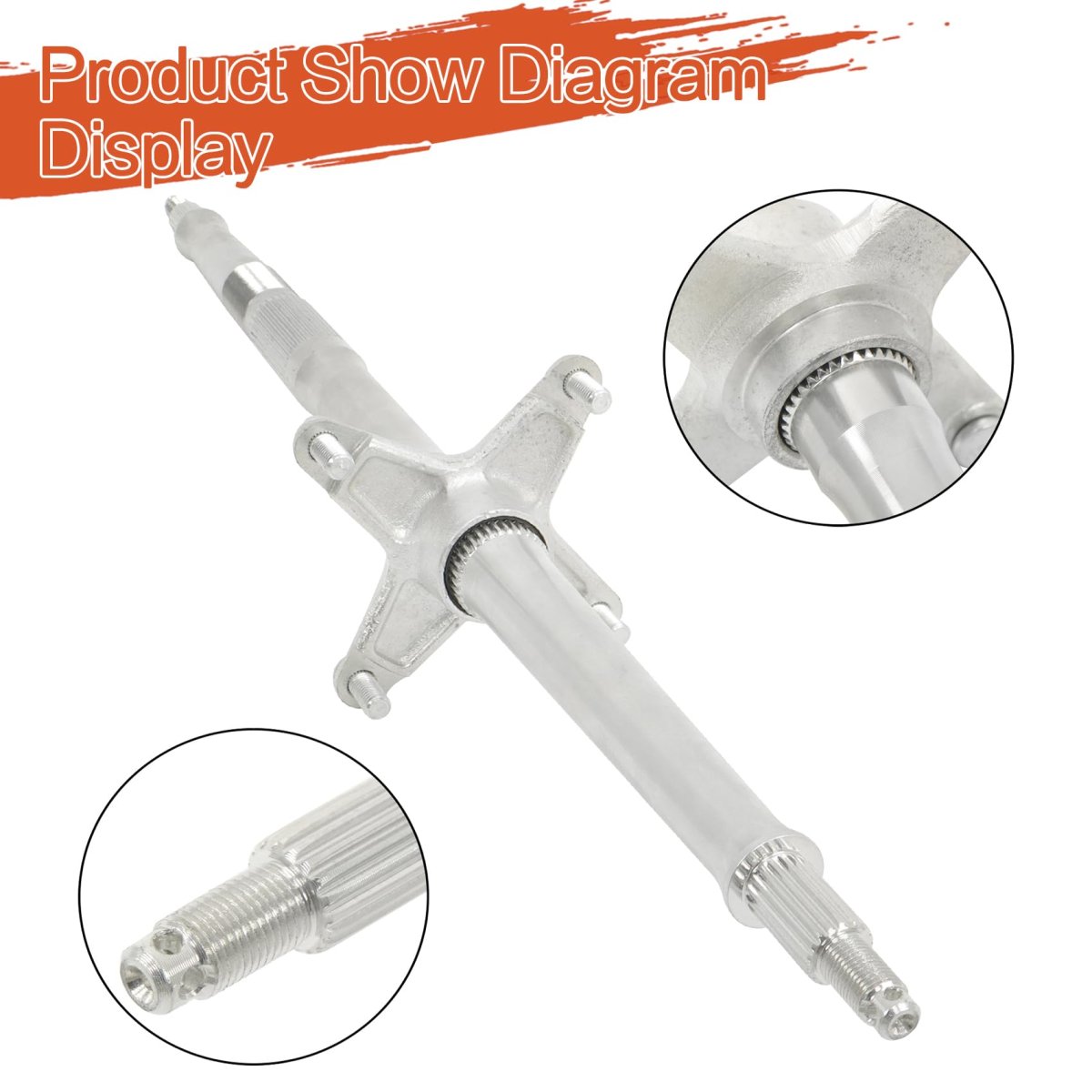 Rear Axle Shaft 42310-hf7-000 For Honda Sportrax 90 Trx90ex Trx90 Fits Models 1993 To 2008