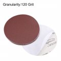 Uxcell 5-inch Psa Sanding Disc Aluminum Oxide Adhesive Back Sandpaper 120 Grit 15 Pcs