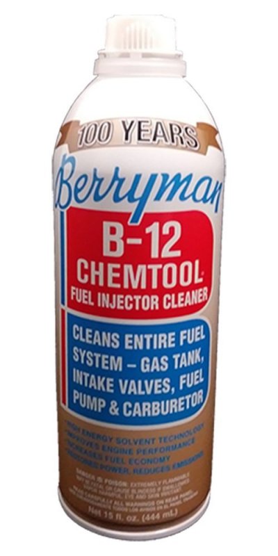 Berryman Products 0116 B-12 Chemtool Carburetor Fuel System And Injector Cleaner 15 Ounce Single Unit
