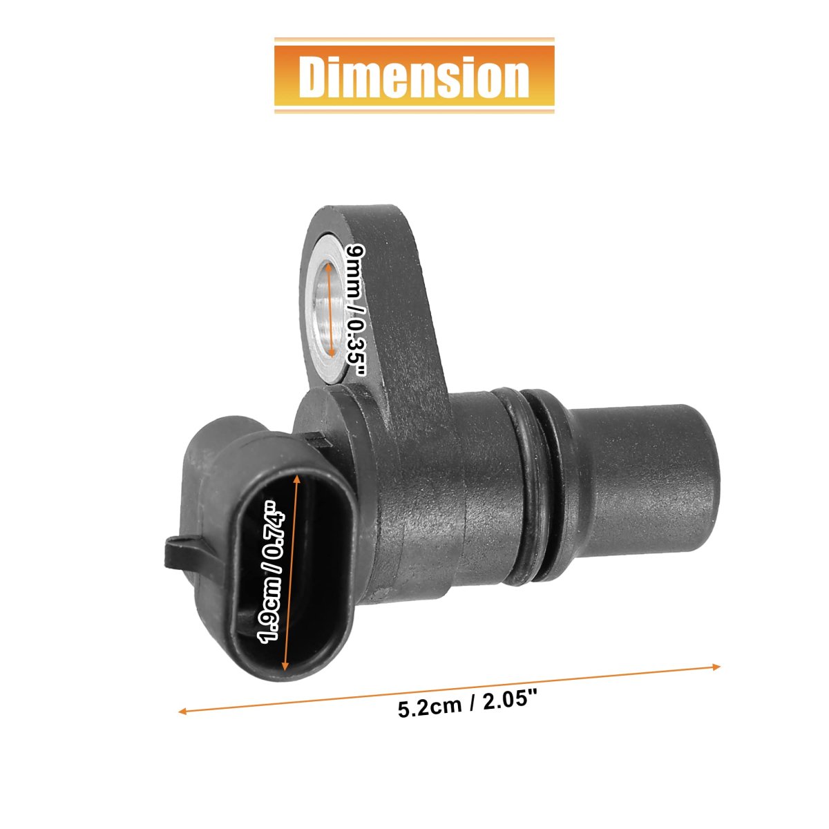 Transmission Speed Sensor For Polaris Rzr 570 2012-2017 Car Replacement Black