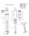 Polaris Snowmobile Compression Spring 406 X 12 00 White Genuine Oem Part 7044358-133 Qty 1