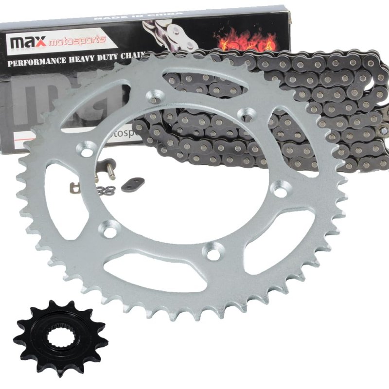 Black O Ring Drive Chain And Sprocket Kit For Yamaha Yz125 2005 To 2021 Yz250 2001 2004 520x112 With 13t Front 48t Rear