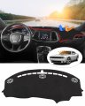Cartist Dash Cover Custom Fit For Dodge Challenger 2015-2024 Accessories Dashboard Mat Non-slip Pad Carpet Anti-glare