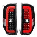 Dna Motoring Tl-ttu15-led-rd3d-bk-cl Led 3d Tail Light Assembly Driver Passenger Side For 14-18 Tundra 