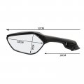 Minho Motorcycle Rearview Mirrors With Built-in Turn Signals Fit For Kawasaki Zx-10r 2021-2023