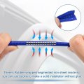 X Autohaux 40ft U Shape Rubber Car Door Edge Guard Trim Multifunctional Seal Strip Protection For Truck Atv Boat No Glue Blue