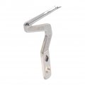 Newsmarts 1pc Steel Lower Looper Part Kl25 Silver For Siruba 737 747 757 Overlock Sewing Machine Industrial