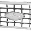 Fo1200396 Factory Style Front Bumper Grill Grille Assembly With Chrome Trim Compatible Ford Explorer 2002-2005 Matte Dark Gray