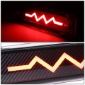 Dna Motoring 3bl-drm02-3d-t5-led-bk Black Housing Pulsating Line 3d Led Third Tail Brake Light For 02-08 Dodge Ram 1500 03-09 