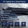 X Autohaux Front Windshield Wiper Blades For Cadillac Srx 2009-2016 26 Inch 17