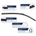 X Autohaux Front Windshield Wiper Blades For Cadillac Srx 2009-2016 26 Inch 17