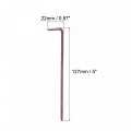 Uxcell 3mm Ball End Hex Key Wrench L Shaped Long Arm S2 Steel Repairing Tool Metric