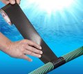 Aqua Seal Waterproof Tape 3 In X 15 Ft Black Utility Duct For Wet And Dry Surfaces Permanent Bond Plastic Metal Wood Glass 