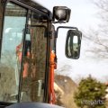 2 Pcs Kit 10 X 5-5 8 Convex Mirror With Stainless Steel Mounting Clamps Fits Universal Tractor Loader Rtv Utv