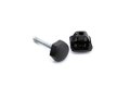 Red Hound Auto Hood 1 Bumper Stops Cushion Support For Ford Ranger 1998-2011 Radiator Black Rubber