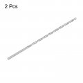 Uxcell 2pcs 5mm X 250mm Straight Shank Twist Drilling Bit For Electric Drill