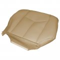 Secosautoparts Passenger Side Bottom Seat Cover Tan 522 Compatible With Chevy Silverado Gmc Sierra 1500 2500 3500 Hd 2003 2004