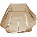 Secosautoparts Passenger Side Bottom Seat Cover Tan 522 Compatible With Chevy Silverado Gmc Sierra 1500 2500 3500 Hd 2003 2004