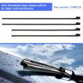 4pcs Front Windshield Wiper Blades Refill Rubber Inserts Windscreen Blade Replacement Kit Left Right For Volvo Xc60 B8 T8 Suv