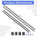 4pcs Front Windshield Wiper Blades Refill Rubber Inserts Windscreen Blade Replacement Kit Left Right For Volvo Xc60 B8 T8 Suv
