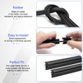 4pcs Front Windshield Wiper Blades Refill Rubber Inserts Windscreen Blade Replacement Kit Left Right For Volvo Xc60 B8 T8 Suv