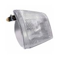 Headlight Driver Side Ford F-350 F-450 Super Duty 1999 2000 2001 Clear Lens Plastic Housing Bulbs Included Replacement For