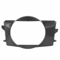 Fo3110109 Factory Style Radiator Cooling Fan Shroud Compatible With Ford F-150 4 2l 1997-1998 Black