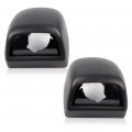 Rear License Plate Light Lens Pair Set For Cadillac Escalade 02-06 Fit Chevy Avalanche 02-13 Fit Silverado 01-14 Suburban Tahoe 